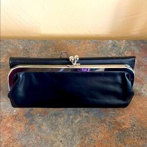 Black Leather Clutch/Wallet - P7
